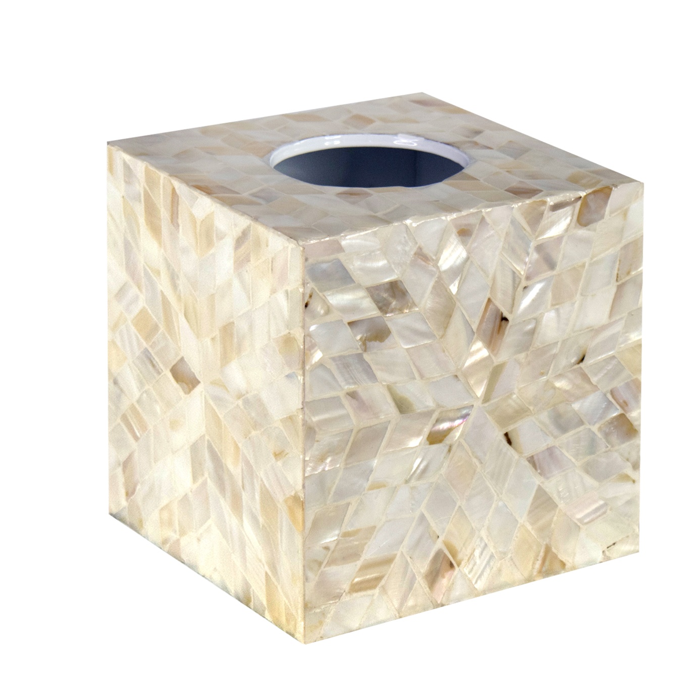 Mother of Pearl Square Tissue Box ST212254